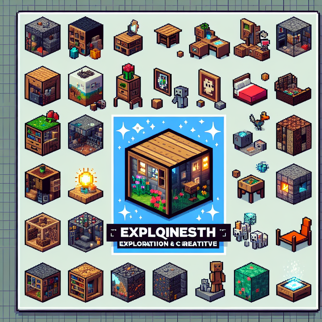 Keunikan dan Kreativiti: Meneroka Inspirasi Rekaan Isi Rumah Minecraft