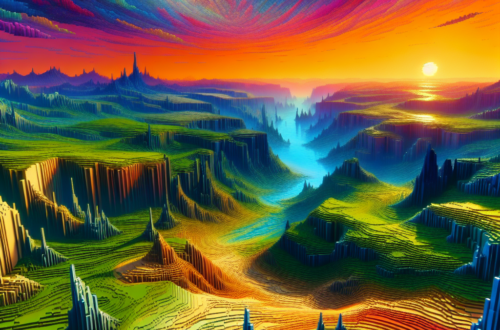 Exploring the Untamed Beauty of Minecraft's Endless Worlds